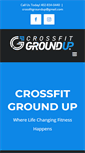Mobile Screenshot of crossfitgroundup.com